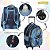 Mochila Infantil Escolar Com Rodinhas Stitch 3d Cor Azul - Imagem 9