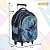 Mochila Infantil Escolar Com Rodinhas Stitch 3d Cor Azul - Imagem 10