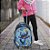 Mochila Infantil Escolar Com Rodinhas Stitch 3d Cor Azul - Imagem 5