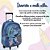 Mochila Infantil Rodinha Lilo Stitch Angel Tam G Cor Azul - Imagem 2