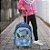 Mochila Infantil Rodinha Lilo Stitch Angel Tam G Cor Azul - Imagem 5