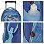 Mochila Infantil Rodinha Lilo Stitch Angel Tam G Cor Azul - Imagem 6