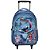 Mochila Infantil Rodinha Lilo Stitch Angel Tam G Cor Azul - Imagem 1