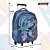 Mochila Infantil Rodinha Lilo Stitch Angel Tam G Cor Azul - Imagem 4