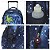 Mochila Infantil De Rodinhas Stitch Estampa Alto Relevo - Imagem 6