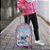 Mochila Infantil Rodinha Stitch Angel 3d Cor Rosa Creche - Imagem 5