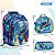 Kit Mochila Infantil Costas Stitch 3d Lancheira Estojo - Imagem 4