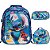 Kit Mochila Infantil Costas Stitch 3d Lancheira Estojo - Imagem 1