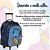 Mochila Infantil Escolar Lilo Stitch 3d Com Rodinha Cor Azul - Imagem 2