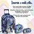 Kit Mochila Rodinha Lancheira Estojo Infantil Stitch 3d - Imagem 2