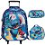 Kit Mochila Rodinha Lancheira Estojo Infantil Stitch 3d - Imagem 1