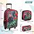 Kit Mochila Infantil Vingadores Rodinha Lancheira Estojo - Imagem 4