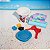 Kit Praia Infantil Spidey 7 Peças Com Baldinho E Acessórios - Imagem 5