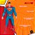 Boneco Articulado Super Homem 45cm Brinquedo Superman 1098 - Imagem 3