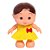 Magali Iti Malia Turma Da Mônica Boneca Bebê Amarelo 1022 - Imagem 1