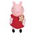 Boneca Peppa Pig Em Pelúcia 30cm Baby Brink Fofa Com Teddy - Imagem 1