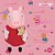 Boneca Peppa Pig Em Pelúcia 30cm Baby Brink Fofa Com Teddy - Imagem 3