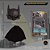 Kit Conjunto Máscara E Capa Batman Fantasia Criança Herói - Imagem 6