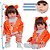 Boneco Reborn Realista Silicone 46cm Raposa Pelúcia 13 Itens - Imagem 6