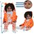 Bebê Reborn Menino Raposinha Bolsa Enxoval Completo 46cm - Imagem 6