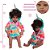 Boneca Reborn Bebê Realista Menina Negra Saída De Banho - Imagem 6