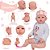 Boneca Bebe Reborn Realista 48cm Olhos Azuis Acessórios - Imagem 3