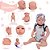 Boneco Bebe Reborn Menino 48cm Corpo De Silicone Acessórios - Imagem 3