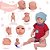 Boneco Reborn Corpo De Silicone Carequinha Com Itens - Imagem 3