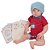 Boneco Reborn Corpo De Silicone Carequinha Com Itens - Imagem 1