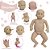 Kit 5 Molde Boneca Bebê Reborn Abigail 48cm Corpo Silicone - Imagem 3