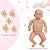 Kit 5 Molde Boneca Bebê Reborn Abigail 48cm Corpo Silicone - Imagem 4