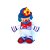 Kit Boneco Palhaço Patati E Patata Brinquedo Infantil - Imagem 2