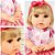 Brinquedo Infantil Boneca Isadora Coleção Doll Realist Sid-N - Imagem 1