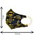 1 Máscara Lavável Infantil Filme DC Batman Neoprene - Imagem 7