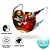 3 Máscaras Lavável Infantil Marvel Vingadores Neoprene Azul - Imagem 3