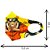 3 Máscaras Lavável Infantil do Desenho Naruto Neoprene - Imagem 7
