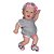 Boneca Coleção Sweet Reborn Cotiplás Primeira Vacina 2433 - Imagem 5