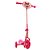 Brinquedo Infantil Patinete 3 Rodas Groovy Rosa Bel Fix - Imagem 7