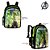 Kit Mochila Infantil Escolar Incrível Hulk Marvel De Costas - Imagem 2
