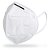 Máscara Descartável KN95 Proteção Pessoal com Clip Branca - Imagem 1