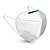 Máscara Descartável KN95 Proteção Pessoal com Clip Branca - Imagem 2