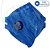 100 Máscaras Descartáveis com Respirador KN910 PFF2 Azul - Imagem 1