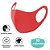 10 Máscaras Laváveis Reutilizável Vermelha Cuidado Pessoal - Imagem 3