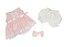 Roupa para Boneca - Kit Vestido Poá Rosa - Veste Bonecas tipo Baby Alive - Cantinho da Boneca - Imagem 2
