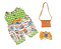 Roupa para Boneca - Kit Jardineira Corujinha - Veste Bonecas tipo Baby Alive - Cantinho da Boneca - Imagem 2