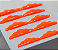 MOLDE NUVEM LARANJA NEON - Imagem 1