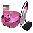 Motor Porquinho  Lixadeira  - Rosa Cromado - Imagem 1
