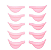 BOBS MOLDE FUMIX ROSA (5 PARES) - Imagem 1