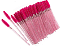 ESCOVINHA DE CÍLIOS ROSA PINK (50 UNIDADES) - Imagem 1