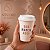 Copos Descartáveis Personalizados Com Tampa para café 180ml | Kit 20 ou 50 Unidades - Imagem 1